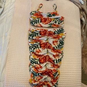 Tropical Tank and Skirt 2 piece set